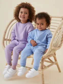 MORI Purple 100% Cotton Comfy Joggers