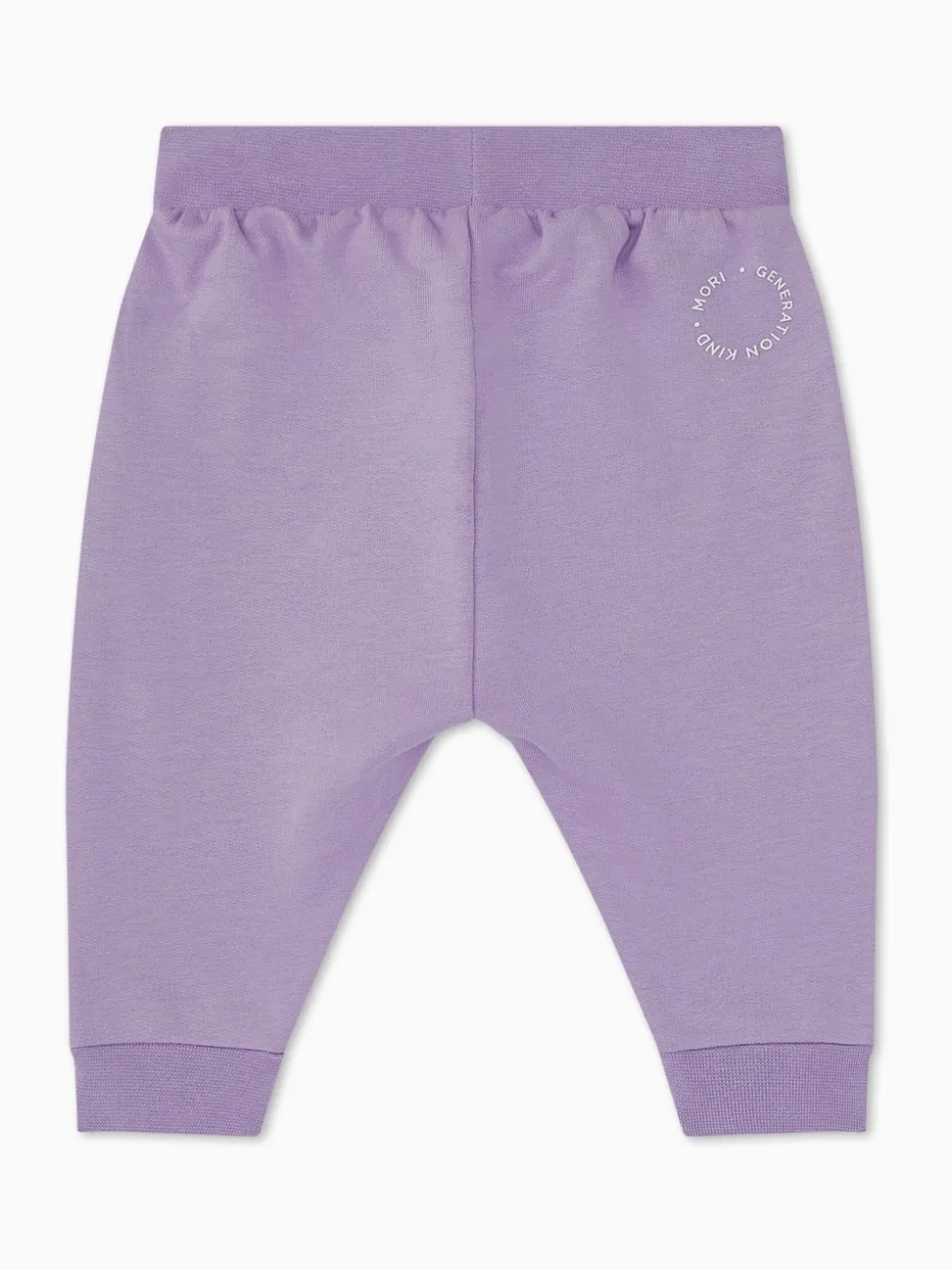 MORI Purple 100% Cotton Comfy Joggers