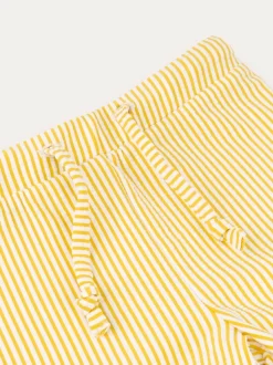 MORI Yellow BY Seersucker Swimming Trunks
