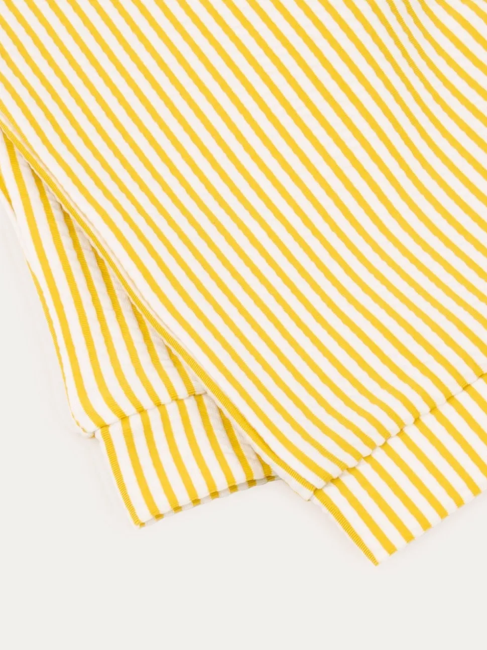 MORI Yellow BY Seersucker Swimming Trunks
