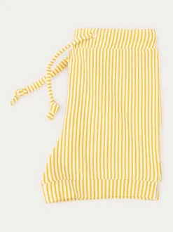 MORI Yellow BY Seersucker Swimming Trunks