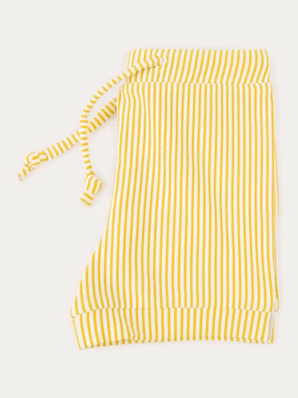 MORI Yellow BY Seersucker Swimming Trunks