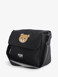 Moschino Black Logo Changing Bag