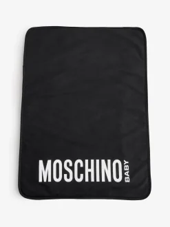 Moschino Black Logo Changing Bag