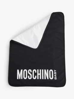 Moschino Black Logo Changing Bag