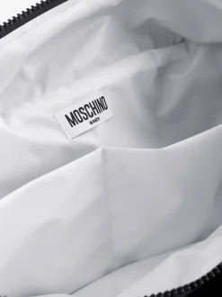 Moschino Black Logo Changing Bag