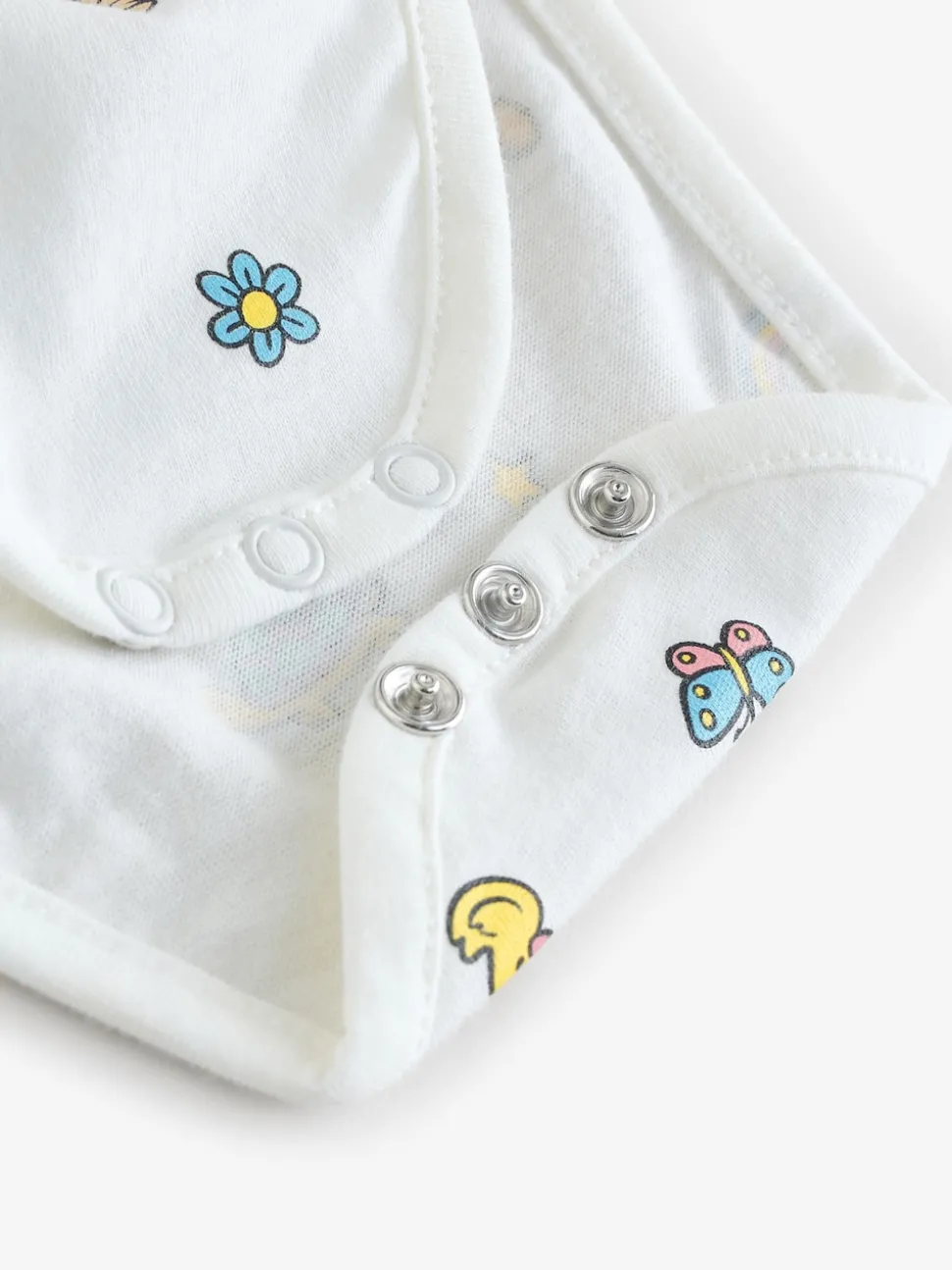 Moschino Natural Baby Logo Bodysuits 2 Pack With Giftbox