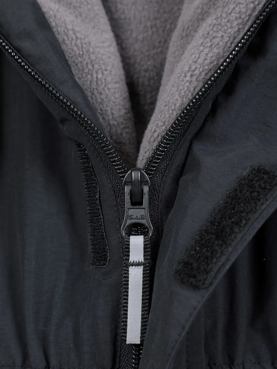 Mountain Warehouse Black Cloud Kids All In One Waterproof Fleece Lined Snowsuit