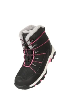 Mountain Warehouse Black Comet Waterproof Snow Boots