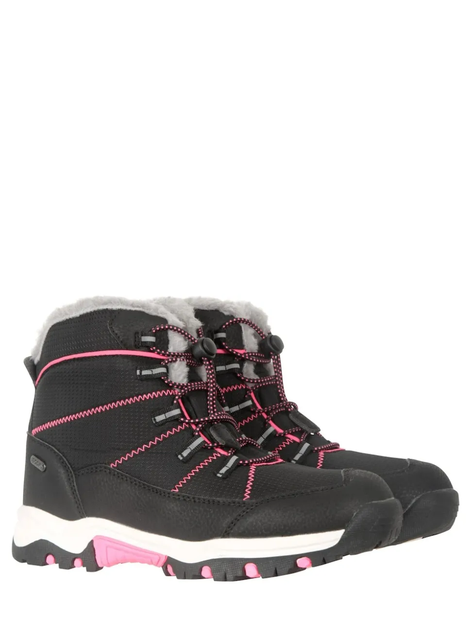 Mountain Warehouse Black Comet Waterproof Snow Boots