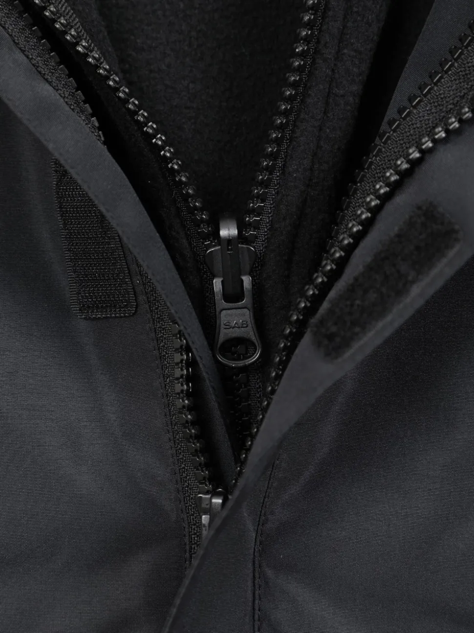 Mountain Warehouse Black Fell 3-In-1 Water Resistant Jacket