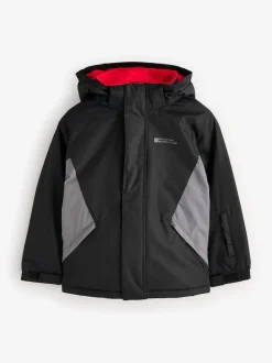 Mountain Warehouse Black Fleece Lined Snow Ski Jacket And Trousers Set