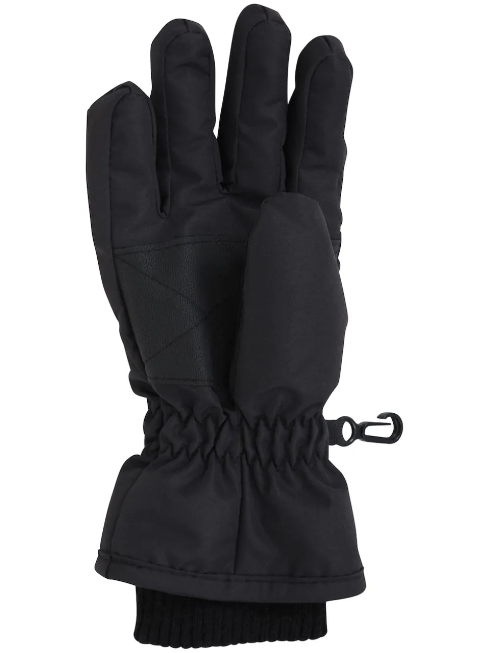 Mountain Warehouse Black Isotherm Fur Lined Hat & Snow Gloves Set