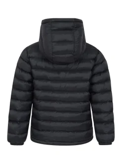Mountain Warehouse Black Seasons Water Resistant Faux Fur Lined Padded Jacket