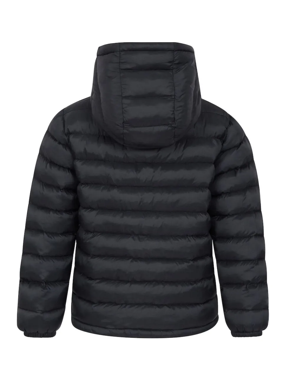 Mountain Warehouse Black Seasons Water Resistant Faux Fur Lined Padded Jacket
