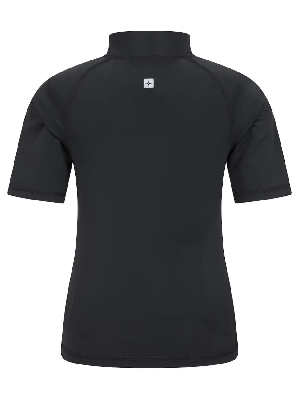 Mountain Warehouse Black Short Sleeved Rash Vest