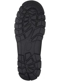 Mountain Warehouse Black Sledge Waterproof Borg Line Snow Boots