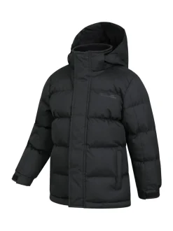 Mountain Warehouse Black Snow II Water Resistant Padded Jacket