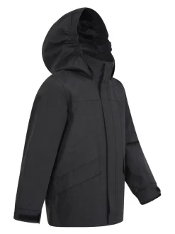 Mountain Warehouse Black Solar Waterproof Jacket