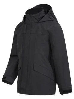 Mountain Warehouse Black Solar Waterproof Jacket