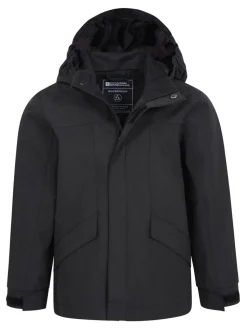Mountain Warehouse Black Solar Waterproof Jacket