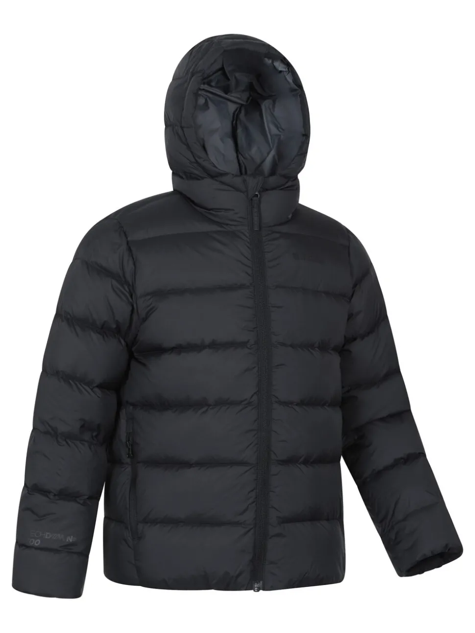 Mountain Warehouse Black Stratus Extreme Packable Down Jacket