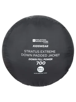 Mountain Warehouse Black Stratus Extreme Packable Down Jacket