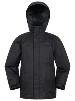 Mountain Warehouse Black Torrent Waterproof Jacket
