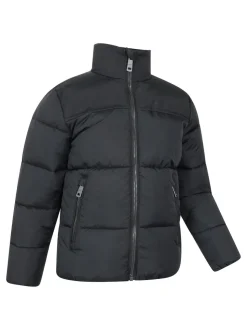Mountain Warehouse Black Voltage Water-resistant Padded Jacket