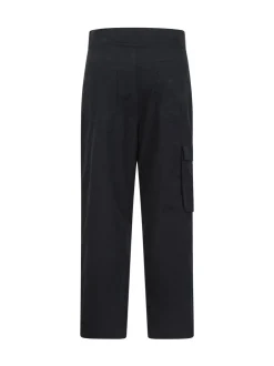 Mountain Warehouse Black Winter Trek Fleece Lined Trousers