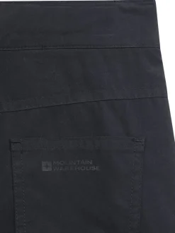 Mountain Warehouse Black Winter Trek Fleece Lined Trousers