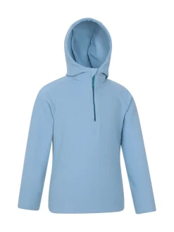 Mountain Warehouse Blue Camber II Kids Fleece Hoodie