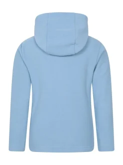 Mountain Warehouse Blue Camber II Kids Fleece Hoodie