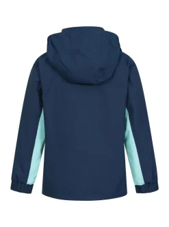 Mountain Warehouse Blue Chrome Lightning 3-in-1 Kids Waterproof Jacket