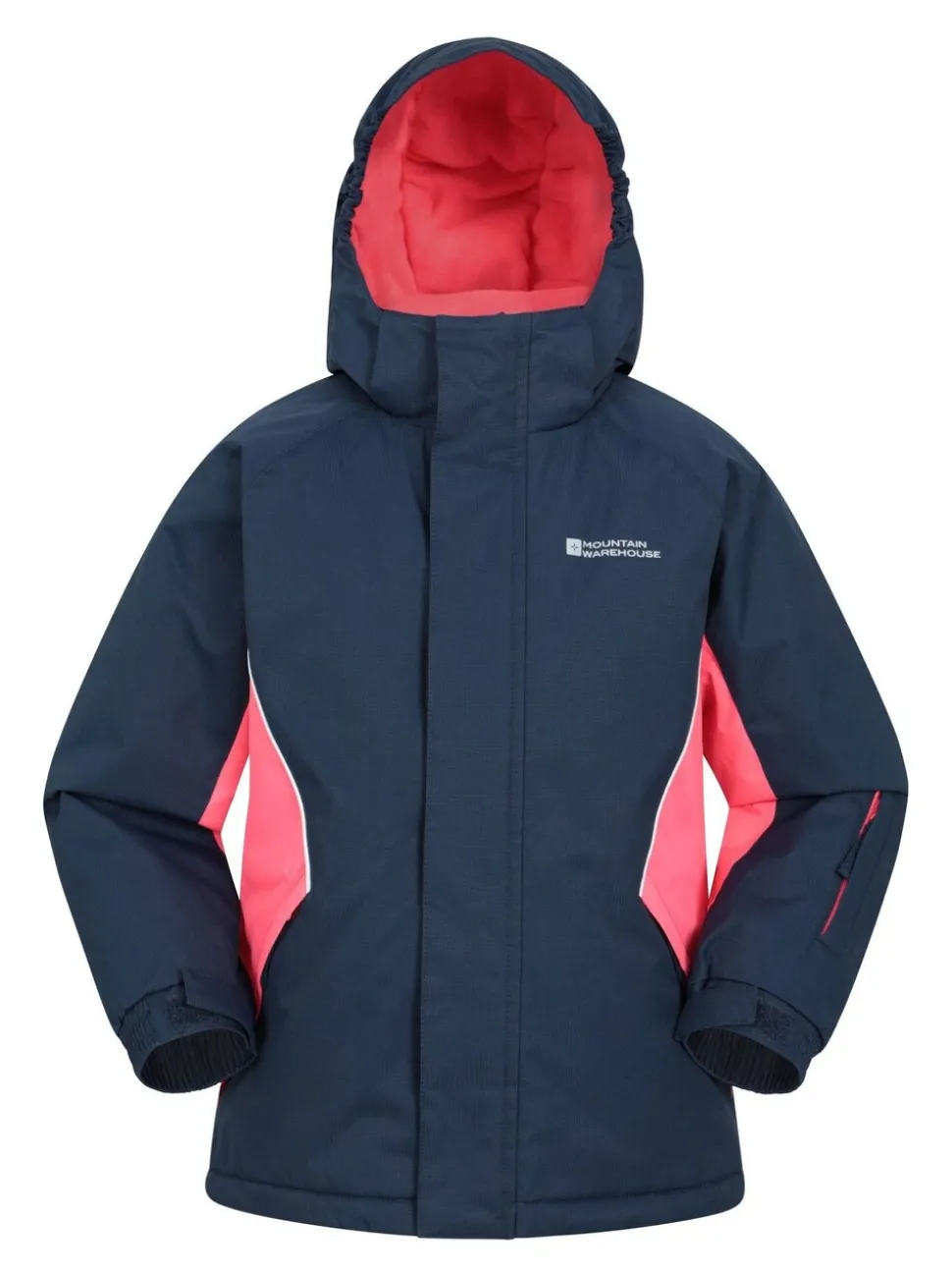 Mountain Warehouse Blue Fleece Lined Snow Ski Jacket And Trousers Set
