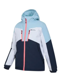 Mountain Warehouse Blue Kids Galactic II Extreme Waterproof Ski Jacket