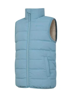 Mountain Warehouse Blue Kids Rocko Water Resistant Padded Gilet