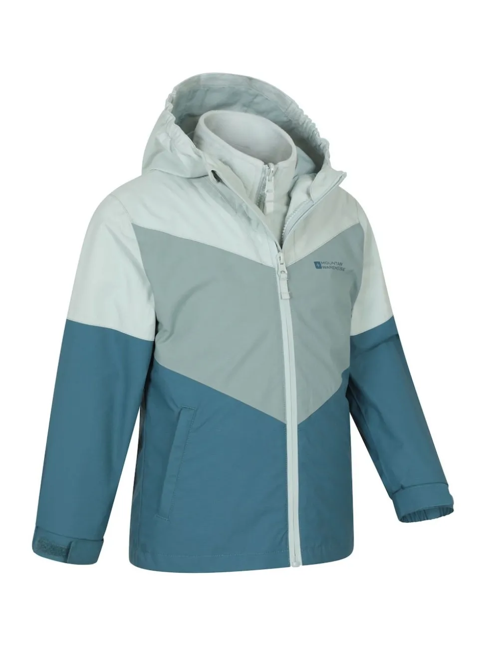 Mountain Warehouse Blue Lightning II 3 in 1 Waterproof Jacket