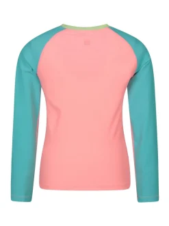 Mountain Warehouse Blue Light Long Sleeve Rash Vest