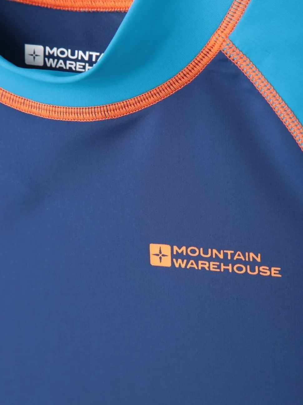 Mountain Warehouse Blue Long Sleeve Rash Vest
