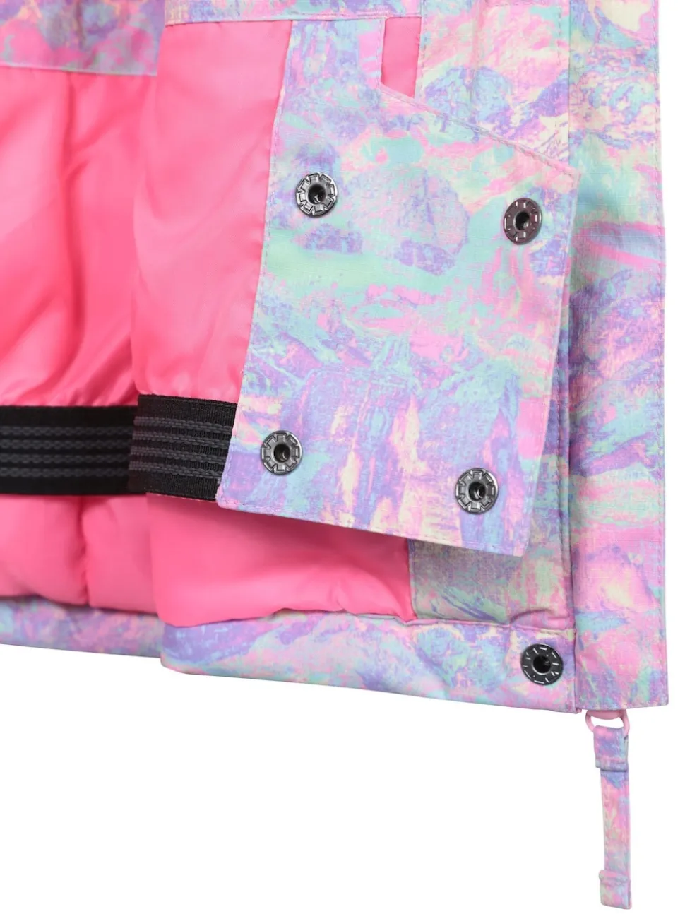 Mountain Warehouse Blue Marl Snowdrop Printed Ski Jacket