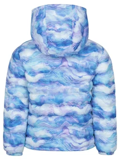 Mountain Warehouse Blue Seasons Printed Water-Resistant Padded Jacket