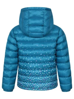Mountain Warehouse Blue Seasons Printed Water-Resistant Padded Jacket