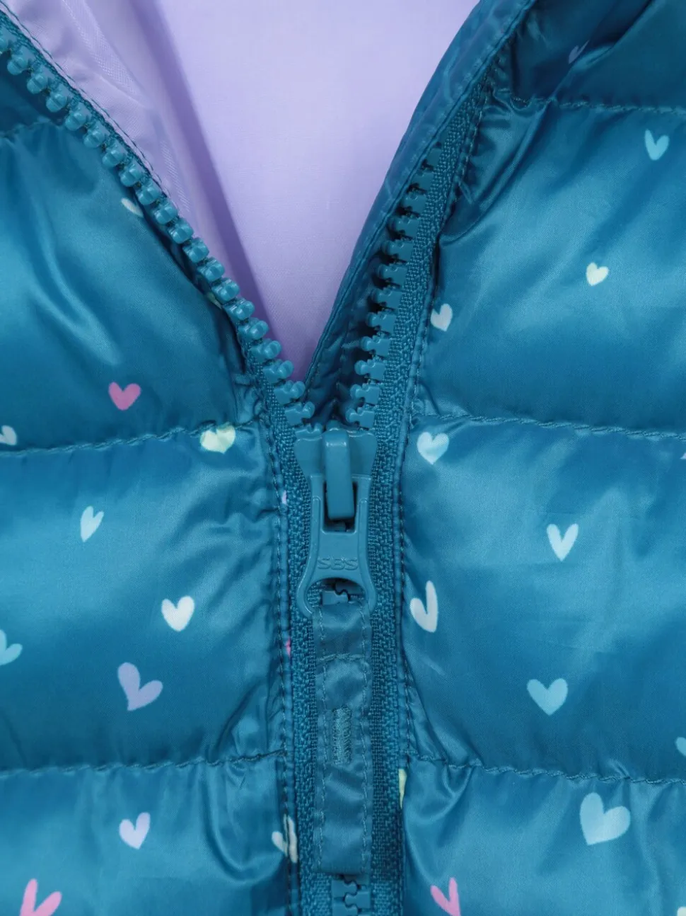 Mountain Warehouse Blue Seasons Printed Water-Resistant Padded Jacket