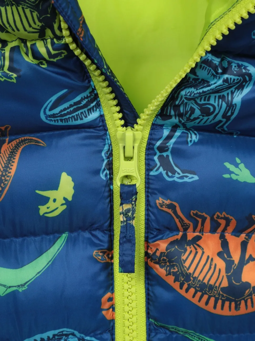 Mountain Warehouse Blue Seasons Printed Water-Resistant Padded Jacket