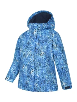Mountain Warehouse Blue Snowdrop Printed Ski Jacket