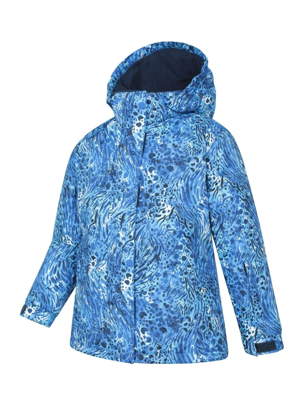 Mountain Warehouse Blue Snowdrop Printed Ski Jacket