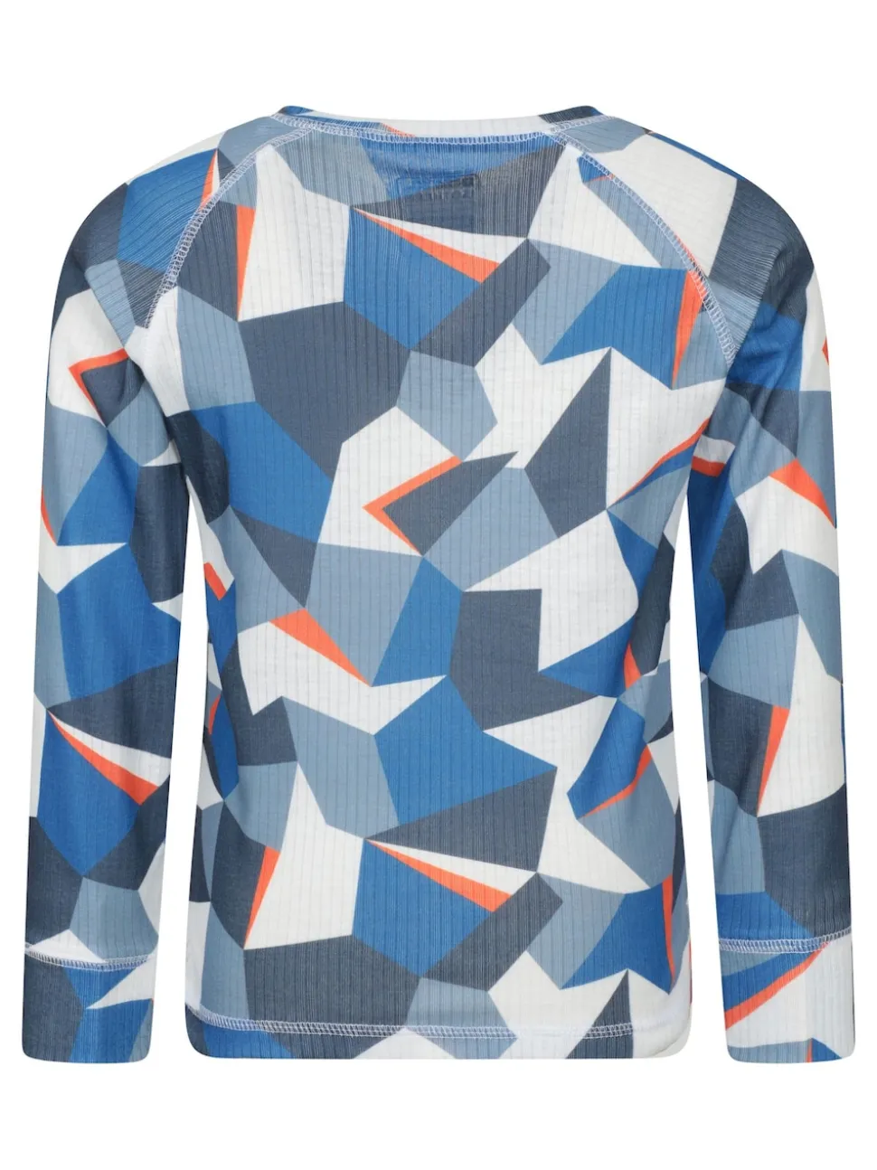 Mountain Warehouse Blue Talus Printed Baselayer-Top & Pants Set