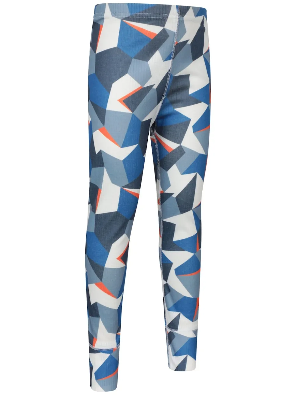 Mountain Warehouse Blue Talus Printed Baselayer-Top & Pants Set