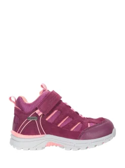 Mountain Warehouse Burgundy Red Junior Berry Drift Waterproof Walking Boots